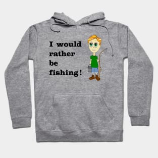 fishing boy Hoodie